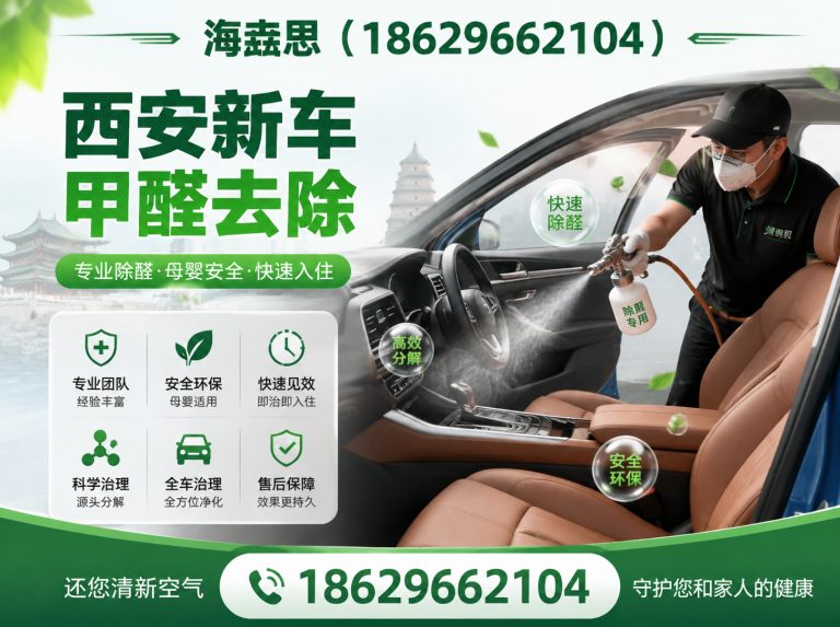 灞桥区西安新车甲醛去除展示图